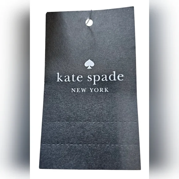 Kate Spade Dark Beige PVC Flower Crossbody Bag, With Silver Hardware, New w/tags - Picture 2 of 8